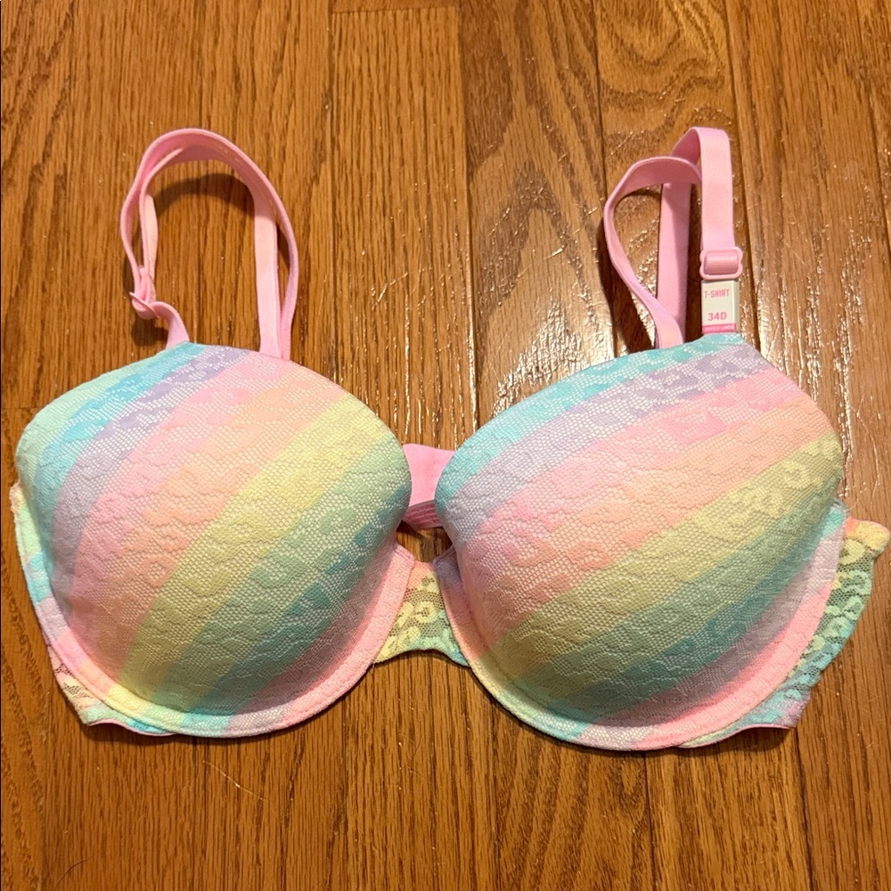 PINK Victoria's Secret Multicolor Lace Bra